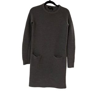 Theory Grey Sweater Dress